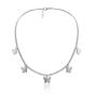 Pendant Necklace Men's And Women's Chain Jewelry Silver Color
