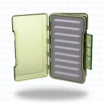 Xplorer Waterproof Fly Box Clear Green - Medium - Basil Manning