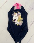 Woolworths Blue Unicorn Swimming Costume 8Y