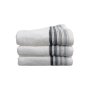 Royal Turkish Collection -450GSM -100% Cotton -guest Towel -white -pack Of 3