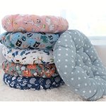 1PC Thickened Cotton Breathable Office Chair Cushion For Autumn And Winter Living Room Home Decor