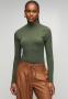Polo Womens Dani Long Sleeve Second Skin Top - Olive / 2XL