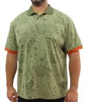 Mens PRINTED GOLFER - 8XL Olive