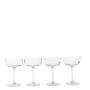 - Riviera 4 Pack Crystal Cocktail Glasses