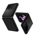 Spigen Samsung Galaxy Z Flip 3 5G Premium Tough Armor Case Black