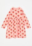 PoP Candy Strawberry Print Dress-pink