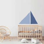 Sail Wall Sticker - Grey Tones