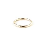 Full Round Band - White Gold 18CT