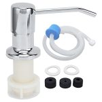 Kitchen Sink Soap Dispenser Sink Soap Pump Kit 304 Stainless Steel Soap Dispenser Head Silicone Tube For Kitchen Bathroom