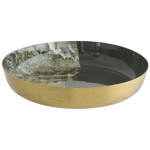 Goldair Gold And Marble Tray