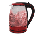 Mellerware 1.8L Glass Red Cordless Kettle - 22300RDB