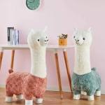 Kids Llama Shaped Stool - Pink