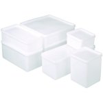 Burkle All-purpose Can Square 1500 Ml Suitable For Freezing 207X103X95 Mm Pe-transparent