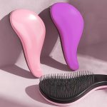 1PC Anti-static Massage Hair Brush Magic Handle Hairdressing Comb Detangling Hair Brush For All Hair Types
