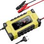Large Screen Displays 12V / 24V / 10A Car Battery Charger Intelligentpulse