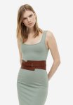 Jersey Bodycon Dress - Green