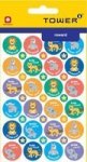 Reward - Big 5 Animals- Afrikaans 195 Stickers - 5 Sheets