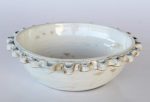 Cream Ceramic Bowl With Frill Edge – 10X32CM