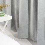 Ultra Blockout Taped Curtain - Silver - 270 X 218CM