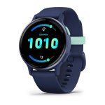 Garmin Vivoactive 5 - Metallic Navy Aluminium Bezel With Navy Case And Band