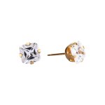 Cubic 8MM Stainless Steel Zirconia Sensitive