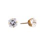 Cubic 8MM Stainless Steel Zirconia Sensitive