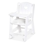 Melissa Mine To Love Wooden Play High Chair For Dolls