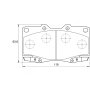 Toyota Kbc Brake Pads Front For Hilux D4D - Spares Direct