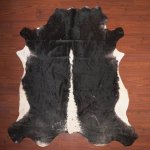 B Grade Nguni Hide 175 Black white XL - Extra Large Black white Panelled