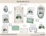 Cot Duvet Bedding Tractor Farm With Field Set