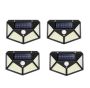 4-PACKAGES LED Solar Wall Lights