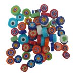 Millefiori Mosaic Glass Solid Mixed 50G