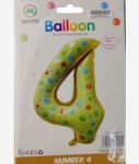 Casey 102CM Donut Balloon Number 4