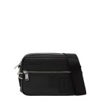 Monogram Patch Camera Bag -black