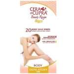 Cera Di Cupra Body Wax Strips With Argan Oil 20 Strips