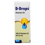 D-drops Liq Vit D 60 Doses 500IU 0.5ML
