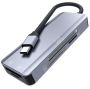 5-IN-1 Usb-c / Type-c To Ms / M2 / Cf / Tf / Sd Card Slots Card Reader