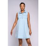Denim Collar Dress