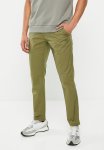 Calvin Klein Skinny Washed Stretch Chino - Burnt Olive