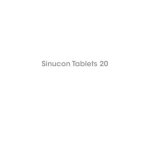 Sinucon Tablets 20 Tablets
