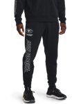 Men's Project Rock Rival Fleece Joggers - Black Md