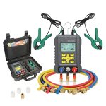 Hvac Digital Manifold Gauge Set For 92 Refrigerant Digital Hvac Gauges Pressure&temp Test R134A R410A R404A R22 Refrigerant Gaug
