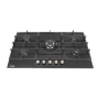 TOTAI 5 BURNER GAS HOB GAS ON GLASS