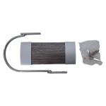 Finishing Touches Curtain Tie Wood And Metal 2 Piece