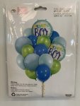 Baby Boy 12PC Bouquet