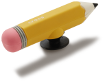 3D Pencil Jibbitz - Multi Osfa