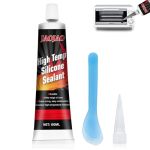 Jaojao High Temperature Glue For Ovens Heat Resistant Glue Fireplace Sealant High Temp Caulk Fast Curing Excellent Temperature R