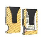 Rfid Card Blocker Wallet Gold & Carbon Fibre - Autostyle Motorsport South Africa