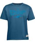 Women's Project Rock Disrupt Short Sleeve - Crest BLUE-446 Md