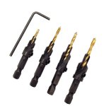 4PC Counter Bit Set Countersink Drill Bits 5341